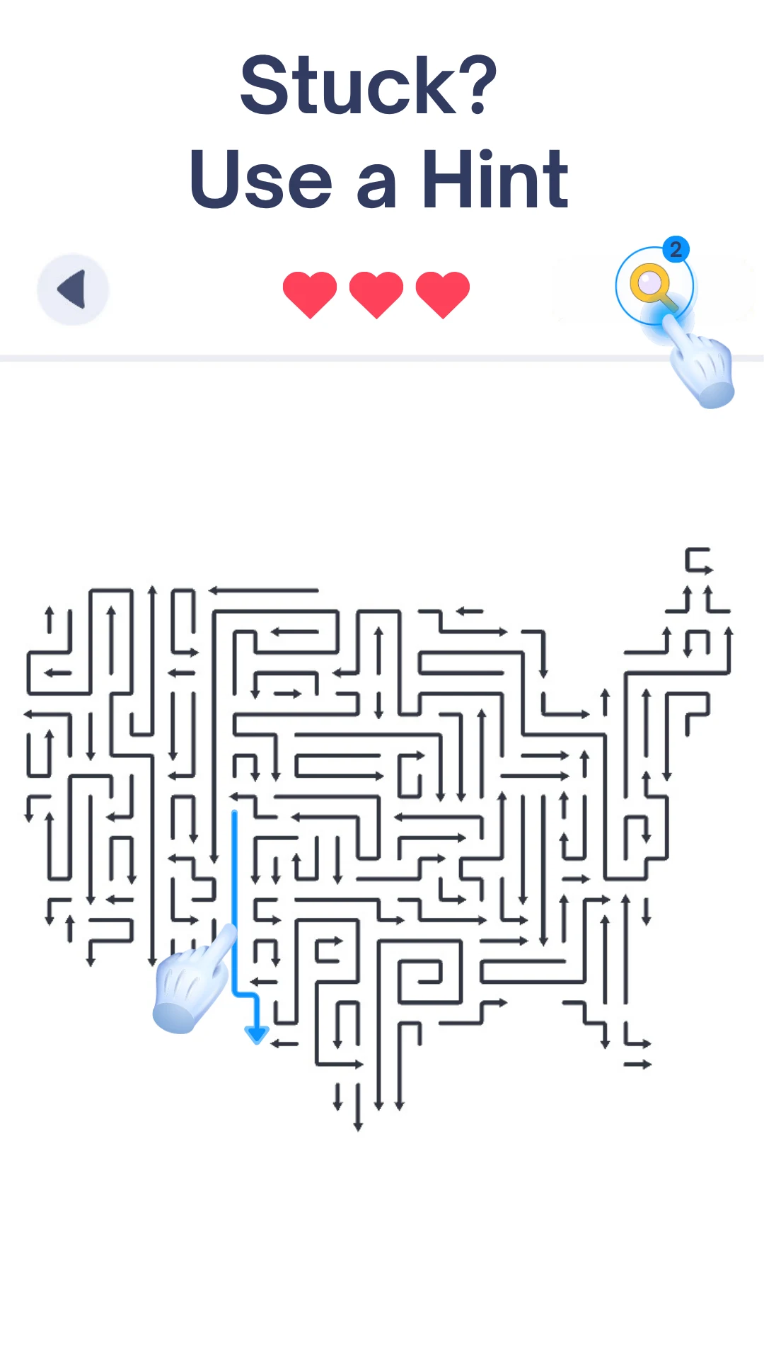 Arrow Line: Tap Puzzle Games screenshot